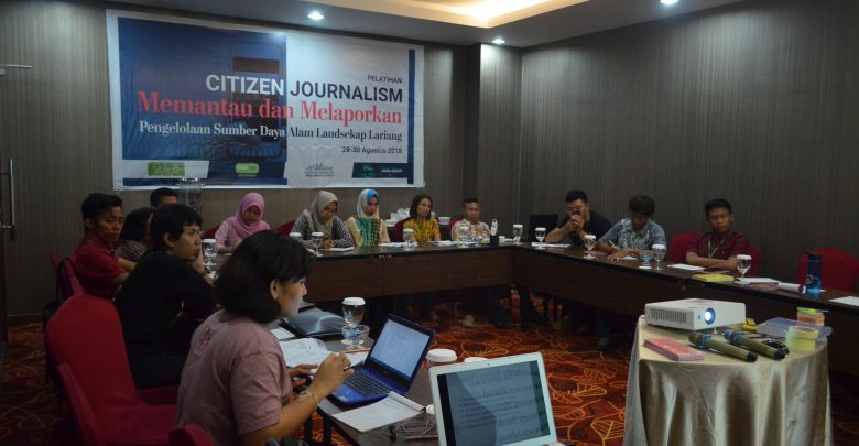 pelatihan jurnalis warga