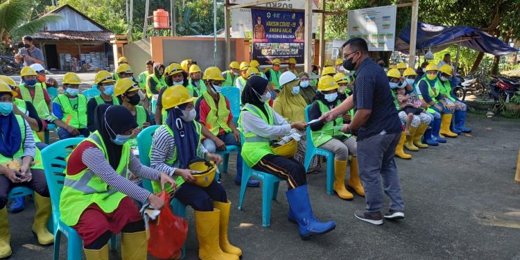 ROA Sulteng Asuransikan 320 Pekerja Padat Karya